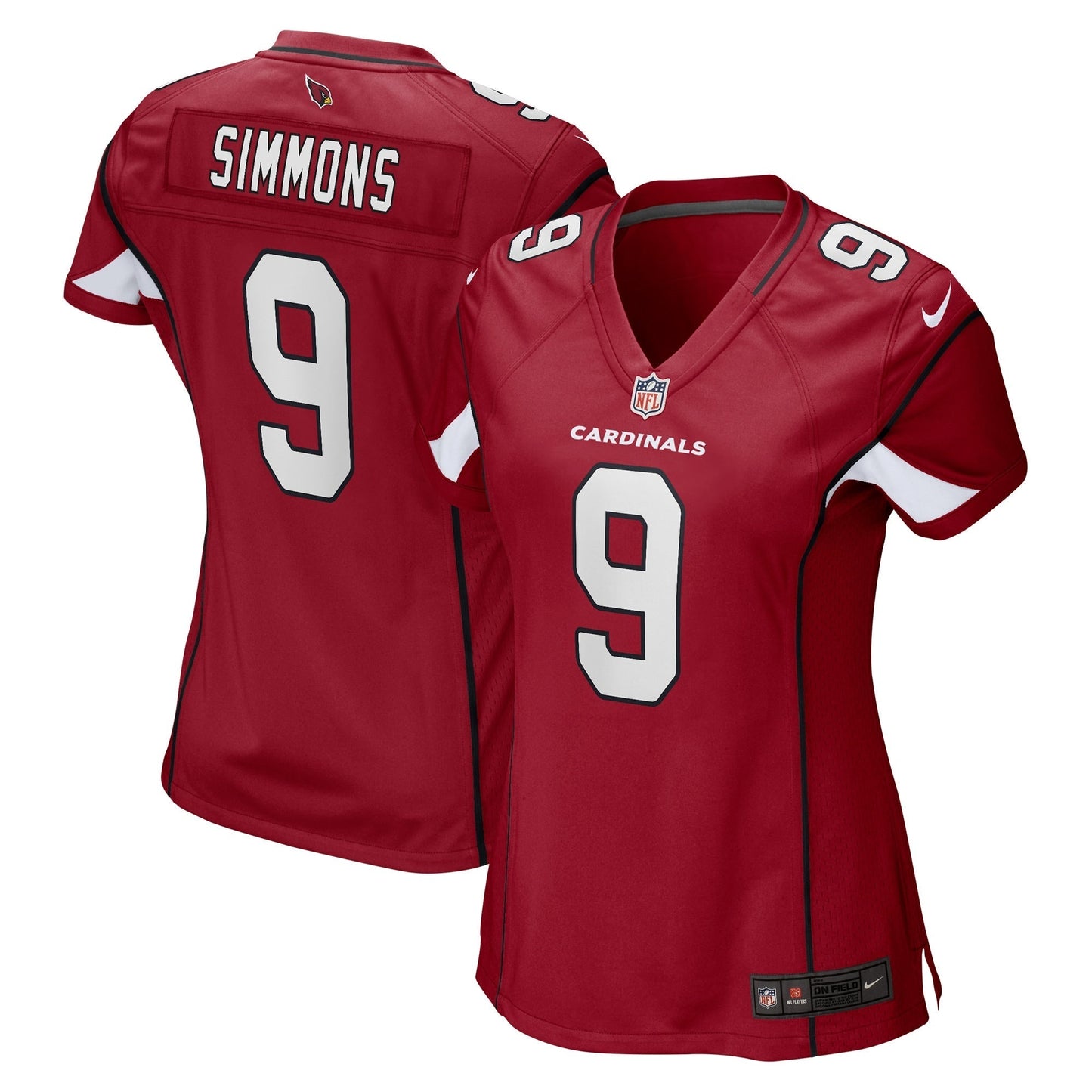 Women's Nike Isaiah Simmons Cardinal Arizona Cardinals Game Player Jersey