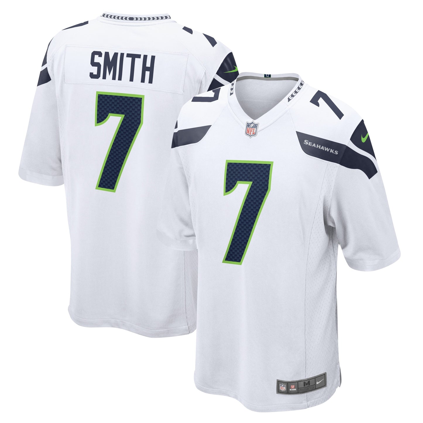 Geno Smith Seattle Seahawks Nike Game Player Jersey - White
