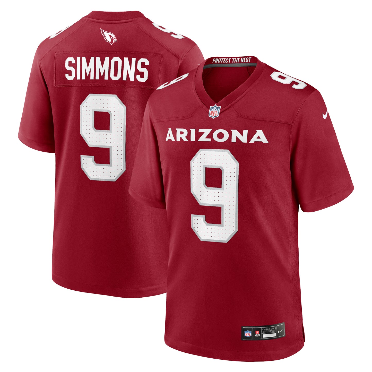 Isaiah Simmons Arizona Cardinals Nike Game Player Jersey - Cardinal