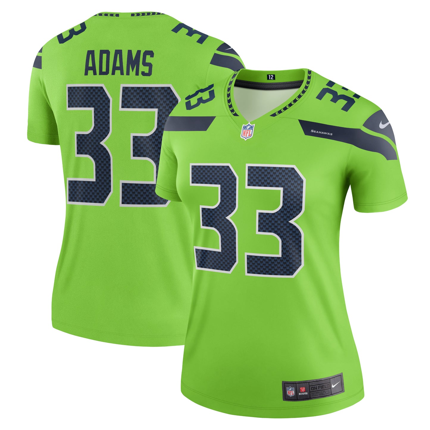 Jamal Adams Seattle Seahawks Nike Women's Legend Jersey - Neon Green