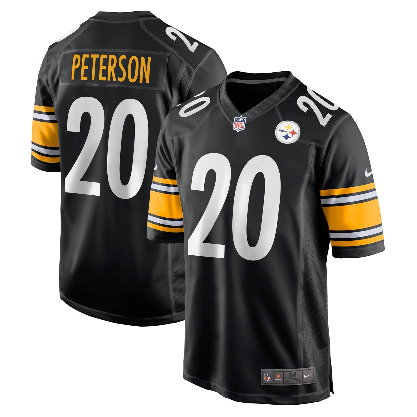 Patrick Peterson Pittsburgh Steelers Nike Game Player Jersey - Black