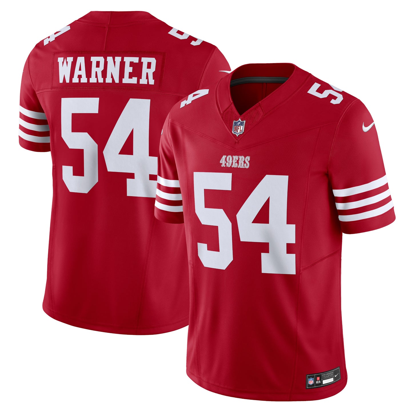 Fred Warner San Francisco 49ers Nike Vapor F.U.S.E. Limited Jersey - Scarlet