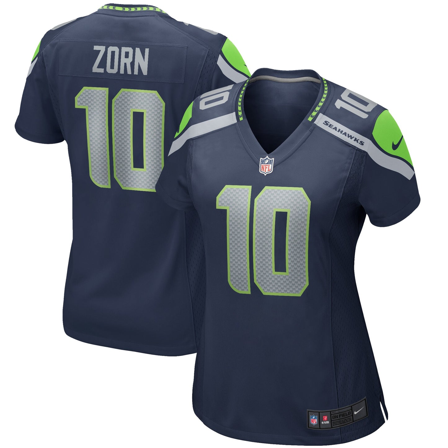 Jim Zorn Seattle Seahawks Nike Women's Game Retired Player Jersey - College Navy