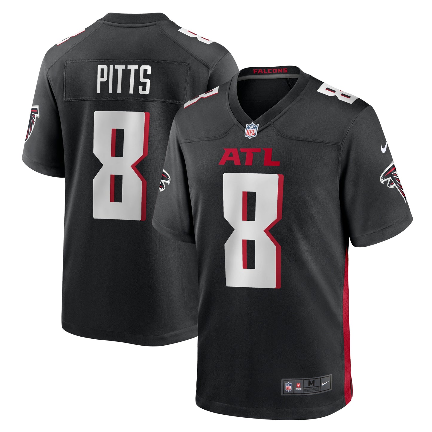 Kyle Pitts Atlanta Falcons Nike Youth Game Jersey - Black